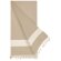 Toalla pareo Soft-eco de algodón reciclado y orgánico Beige detalle 1