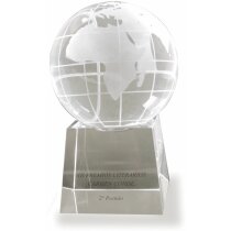Bolsa del mundo de cristal mediana personalizada Bolsa del mundo de cristal mediana personalizada