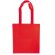 Bolsa non woven con asas largas resistentes roja