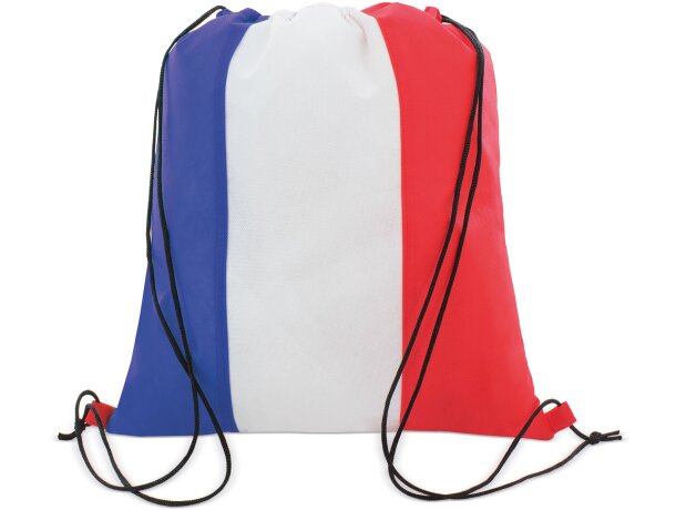 Bolsa mochila francia non woven grabado