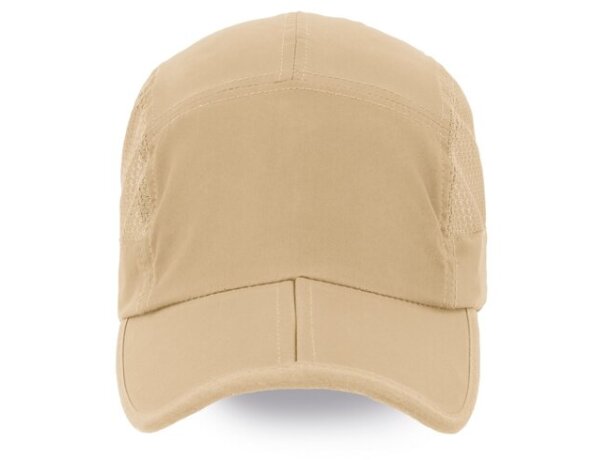 Gorra plegable Harris de poliéster técnico transpirable Piedra detalle 10