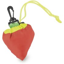 Bolsa plegable con forma de fresa Bolsa plegable con forma de fresa