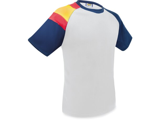 Camiseta manga corta original unisex poliéster 145 g/m2 Andorra