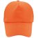 Gorra visera larga Visión naranja