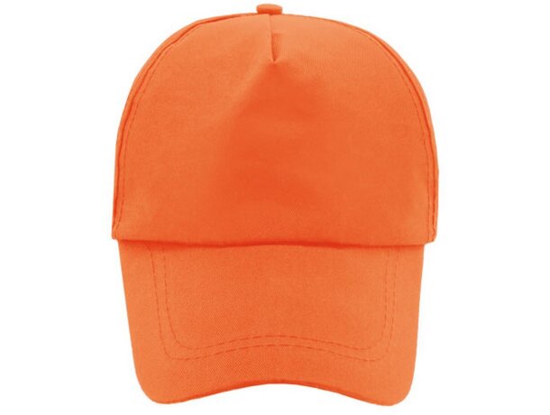 Gorra visera larga Visión naranja