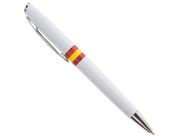 Bolígrafo de plástico con bandera española personalizado