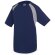 camiseta tecnica colores bandera unisex azul