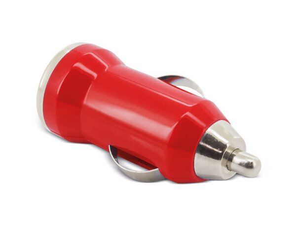 Cargador de coche usb amarillo rojo