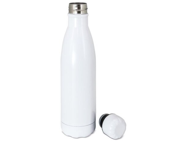 Termo doble capa Aruba con sublimación personalizable 500ml Blanca detalle 1