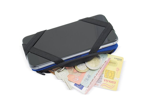 Funda telefono con monedero run pistacho