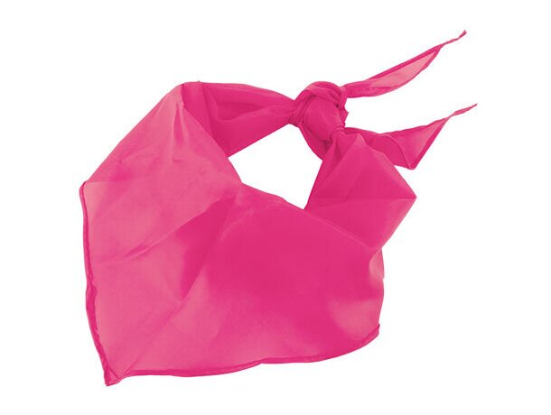 Pañoleta triangular Fermín fucsia