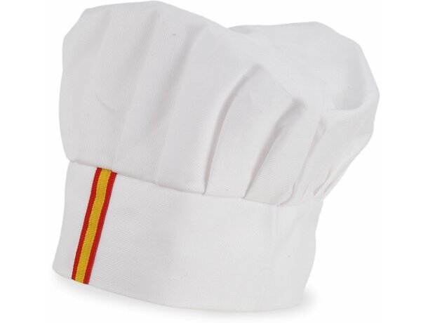 Gorro de algodón de cocina en varios colores blanco bandera personalizada
