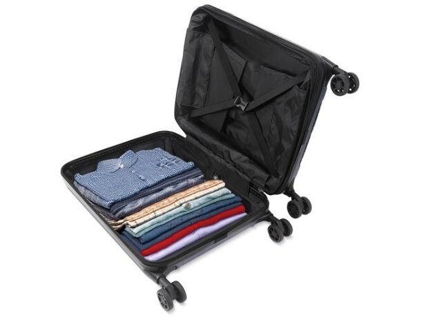 Trolley plegable Pierre Delone Tours con ruedas giratorias detalle 5