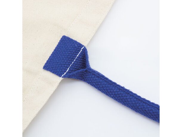 Bolsa algodón confortcolor 330 gr. azul