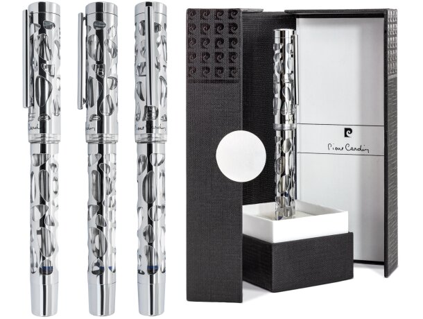 Roller Pierre Cardin Wave con acabado cromado y estuche deluxe detalle 1