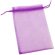 Bolsa de regalo de material organza Lila