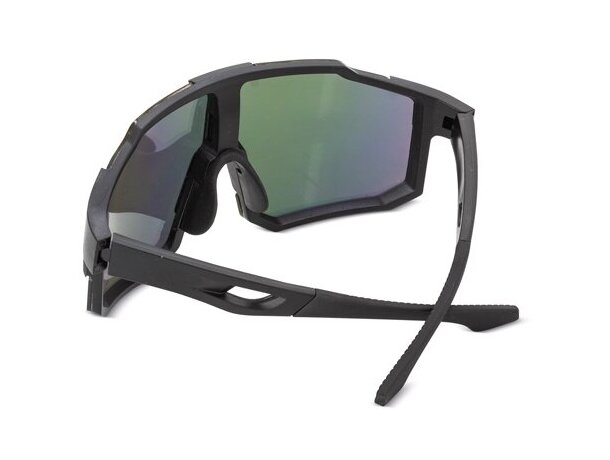 Gafas deportivas Olympia con protección UV400 y lentes espejo Negro detalle 7