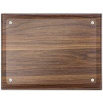 Marco de madera natural para diploma A4 Excelencia