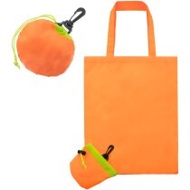 Bolsa plegable con forma de naranja original