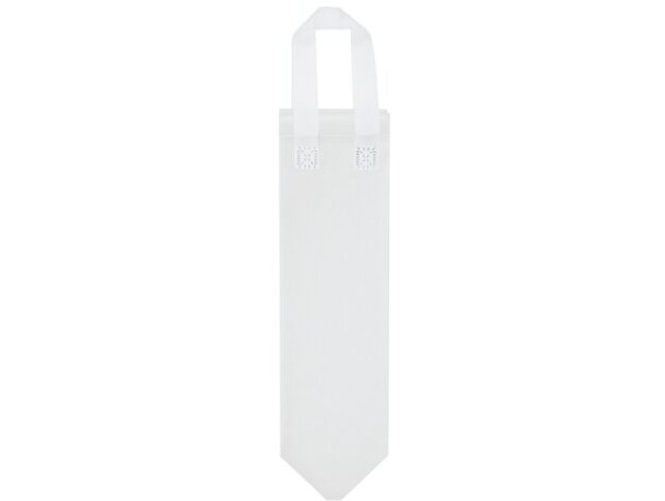 Bolsa isotérmica Cata para vino con revestimiento aluminio Blanco detalle 2