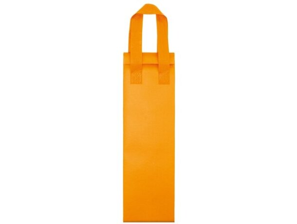 Bolsa isotérmica Cata para vino con revestimiento aluminio Naranja detalle 14