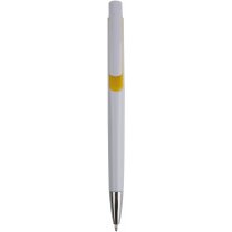 Bolígrafo en plástico con clip a color amarillo original original amarillo personalizado personalizado Bolígrafo en plástico con clip a color amarillo original original amarillo personalizado personalizado