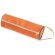 Estuche para lápices con asa naranja