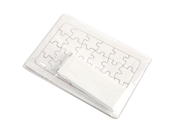 Puzzle con ceras para colorear