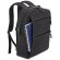 Mochila portaordenador soft-touch Davis PU resistente al agua Negro detalle 5