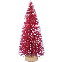 Árbol de navidad madera acabado glitter