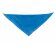 Pañoleta triangular Fermín personalizada azul royal