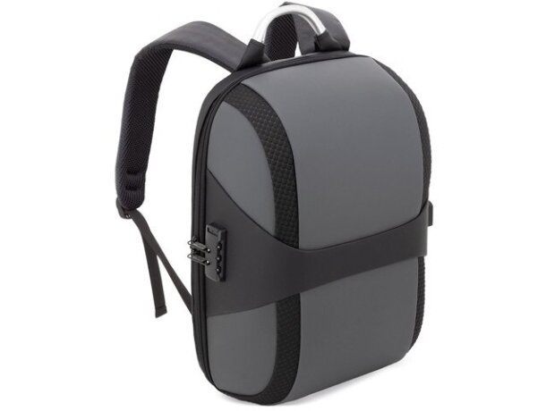 Mochila semirrígida Mayer Pierre Delone con puerto USB detalle 1