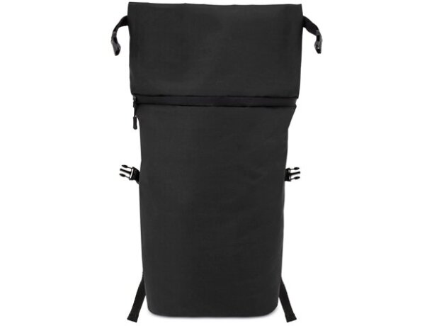 Mochila Conner de poliéster reciclado RPET con cremallera detalle 1