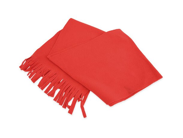 Bufanda de colores para adultos rojo