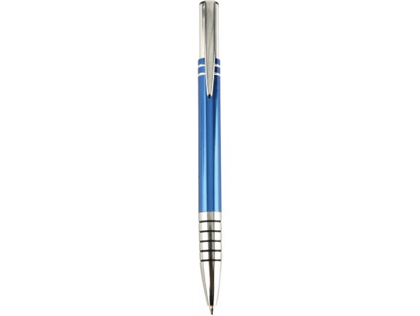 Boligrafo metálico automático Rockford personalizado azul