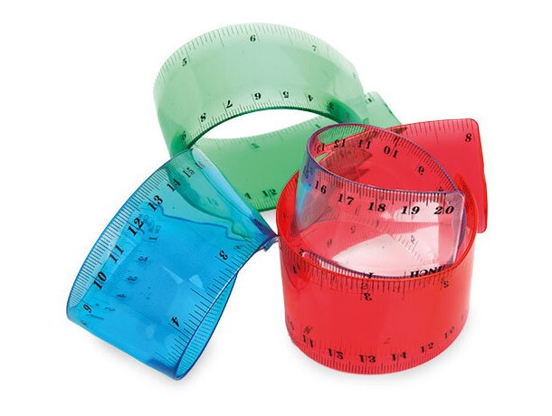 Regla de 20 cm flexible barato