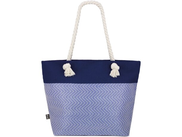 Bolsa Emeril de poliéster reciclado con bolsillo interior detalle 1