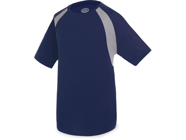 Camiseta técnica combinada Club Náutico Arkana azul marino
