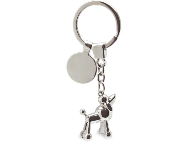 Llavero perrito caniche personalizado