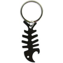 Llaveros impresos de aluminio para grabar con forma de pez