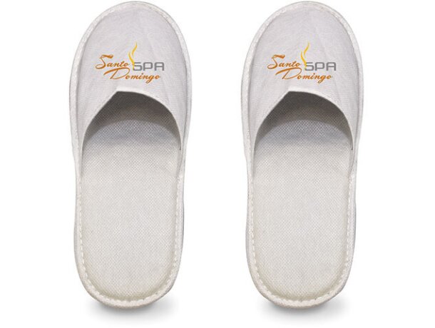 Zapatillas de hotel de non woben personalizado