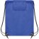 Bolsa mochila de nylon con cuerdas azul royal