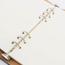 Recambio 100 hojas lisas con logo anillas papel