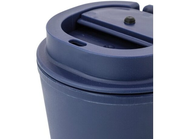 Vaso térmico hermético Tulcán 380ml con cinta de transporte Azul marino detalle 20