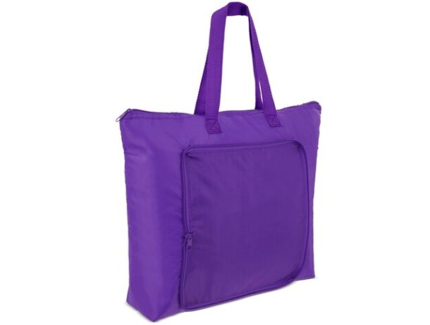 Bolsa nevera plegable Simba con forro de aluminio Lila detalle 14