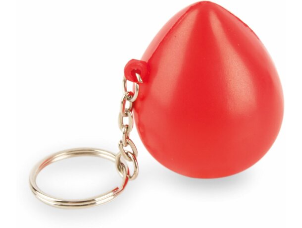 Llavero antiestrés gota personalizado