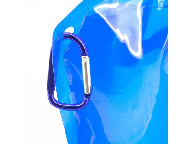 Bidon plegable azul