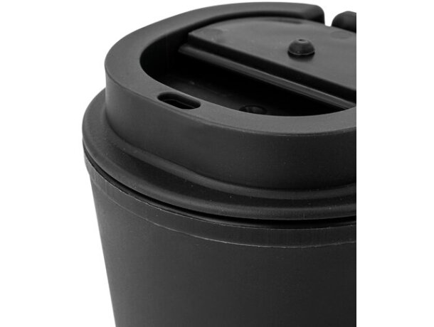 Vaso térmico hermético Tulcán 380ml con cinta de transporte Negro detalle 25