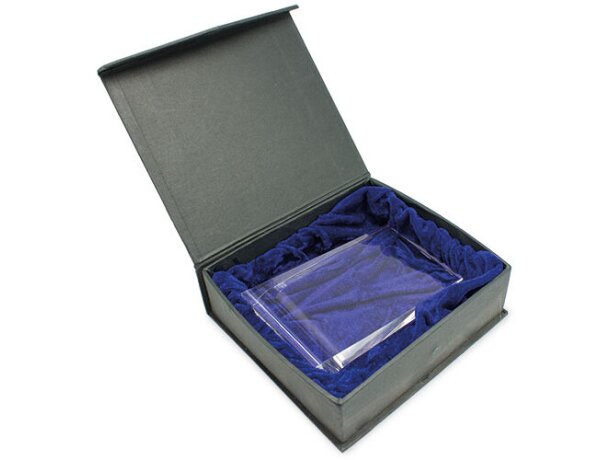 Trofeo de cristal rectangular para grabar