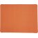 Alfombrilla rectangular para ratón naranja personalizada